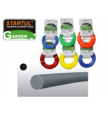 Леска ф 2.4 мм х 15 м кругл. сеч. STARTUL GARDEN