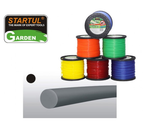 Леска ф 2.0 мм х 378 м кругл. сеч. STARTUL GARDEN