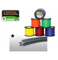 Леска ф 2.0 мм х 454 м "звездочка" STARTUL GARDEN
