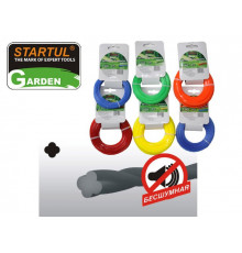 Леска ф 2.4 мм х 15 м бесшумная STARTUL GARDEN