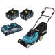 Газонокосилка аккумуляторная MAKITA LXT DLM 382 CM2