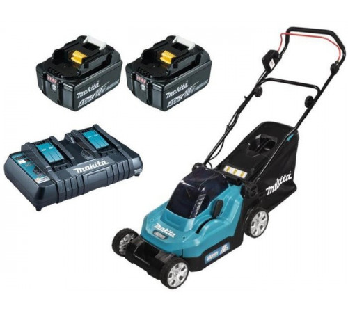 Газонокосилка аккумуляторная MAKITA LXT DLM 382 PM2