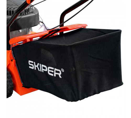 Газонокосилка бензиновая SKIPER GW401 (40 см, ручной, Loncin 3,5 лс, пласт дека, травосб.45 л, +НОЖ)