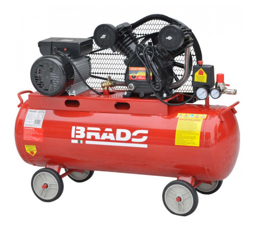 Воздушный компрессор BRADO IBL2070A (до 380 л/мин, 8 атм, 70 л, 230 В, 2.2 кВт)