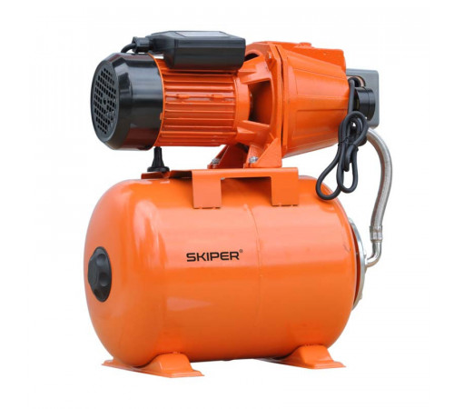 Станция водоснабжения автоматическая Skiper JET120 (1300 Вт, 3600 л/ч, 24 л, чугун)