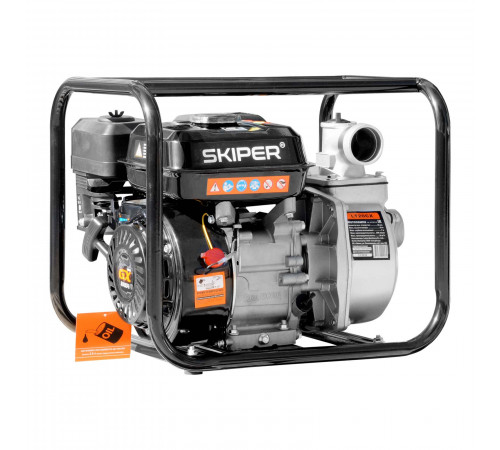 Мотопомпа SKIPER LT20CX (для слабозагрязненной воды, 600 л/мин)