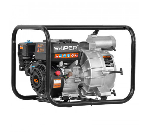 Мотопомпа SKIPER LT30CXD (для грязной воды, 1500 л/мин, частицы до 30мм)