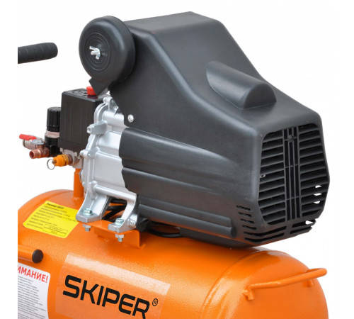 Воздушный компрессор SKIPER AR25A (до 235 л/мин, 8 атм, 25 л, 230 В, 1.50 кВт)