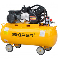 Воздушный компрессор SKIPER IBL3100V (до 380 л/мин, 8 атм, 100 л, 230 В, 2.2 кВт)