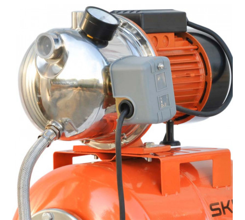 Станция водоснабжения автоматическая Skiper JET100S (900 Вт, 3100 л/ч, 24 л, нерж)