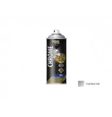 Лак декоративный акриловый серебряный INRAL CHROME METAL EFFECT+ 400мл