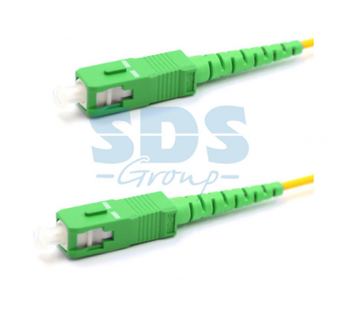 Патч-корд оптический соединительный (SM), 9/125 (OS2), SC/APC-SC/APC, (Simplex), LSZH, 10м