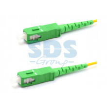 Патч-корд оптический соединительный (SM), 9/125 (OS2), SC/APC-SC/APC, (Simplex), LSZH, 20м