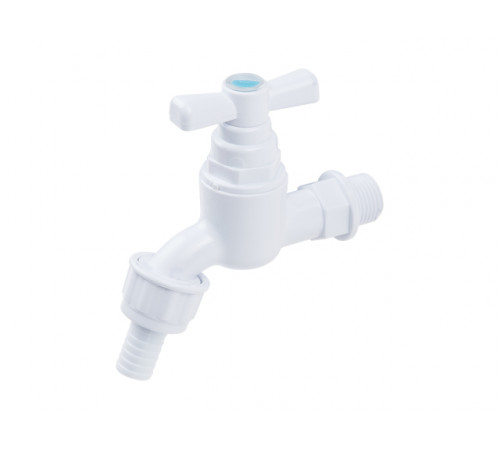 Кран пластиковый водоразборный (для шланга) 1/2" нар., AV Engineering