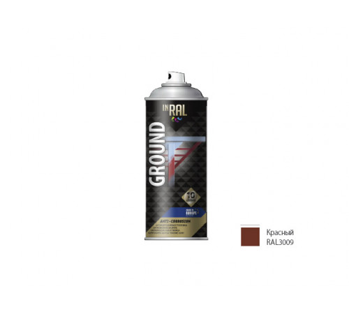 Грунтовка антикоррозийная красный INRAL 400мл (3009)