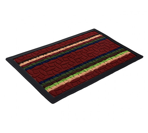 Коврик придверный Comfort, 40х60 см, красный, VORTEX