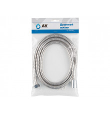 Шланг душевой, SUS/PVC, 1/2" г-г 150 см, мат., AV Engineering