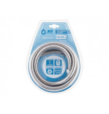 Шланг душевой, SUS/EPDM, 1/2" г-г 150-200 см, мат., AV Engineering