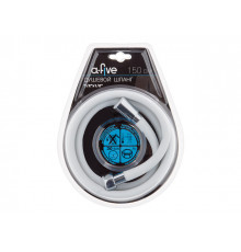 Шланг душевой, Si, 1/2" г-г 150 см, бел., a-five