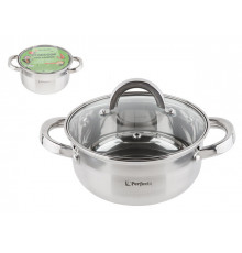 Кастрюля из нерж.стали, 1.8 л, ф 18 x 8.5 см, STARCOOK, PERFECTO LINEA