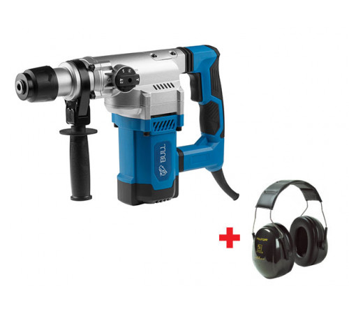 Перфоратор BULL BH 3601 в чем.+АКЦИЯ (Наушники защитные 3M OPTIME II)