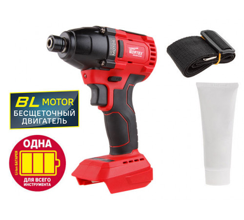 Аккум. ударный гайковерт/винтоверт WORTEX CWR 0118 в кор. ALL1 XLT SOLO БЕСЩЕТ., 18 В, 160 Н0м