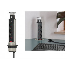 Удлинитель-башня 2м Tower-Power (3 роз, H05VV-F 3G1.5) Brennenstuhl