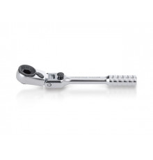 Трещотка 1/4" мини, 60зуб. 110мм, с шарниром  TOPTUL