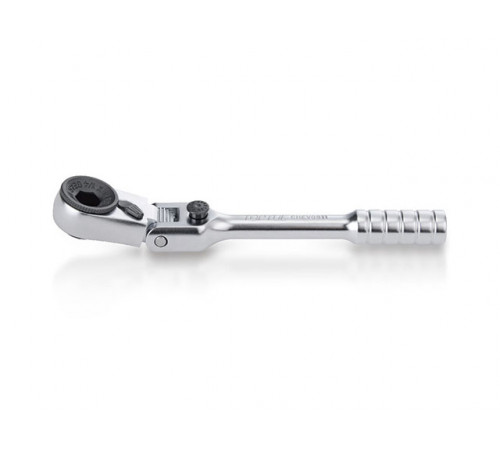 Трещотка 1/4" мини, 60зуб. 110мм, с шарниром  TOPTUL