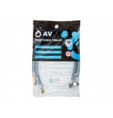Подводка гибкая, Nylon, иголка м10 - гайка 1/2" 40 см (пара) AV Engineering