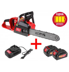 Аккум. пила цепная  WORTEX CEC 3536 шина 35 см (14"), 3/8" LP, 1.3 мм + АКЦИЯ! -15% скидка!