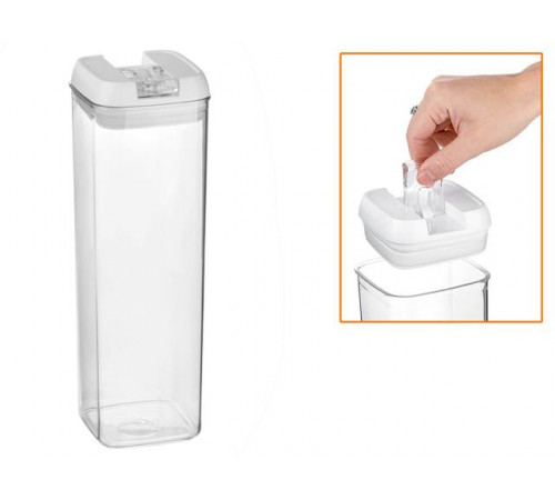 Банка для сыпучих продуктов, 1900 мл, серия Handy Plus, PERFECTO LINEA