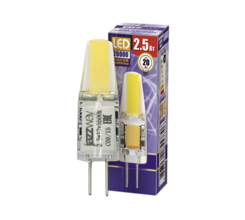 Лампа светодиодная PLED G4 2.5 Вт 12В 5500К JAZZWAY