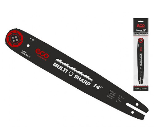 Шина 35 см 14" 3/8" LP 1.3 мм 9 зуб. MULTI SHARP ECO