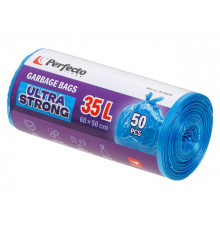 Пакеты для мусора, Ultra strong, 35 л, 50 шт., PERFECTO LINEA