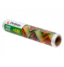 Пакеты фасовочные для пищевых продуктов (завтраков), 100 шт., PERFECTO LINEA