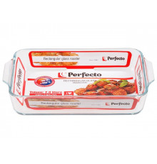 Форма из жаропрочного стекла, 2.0 л, прямоугольная, 290х190х50 мм, PERFECTO LINEA