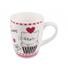 Кружка керамическая, 360 мл., LOVE KITTY-2, PERFECTO LINEA