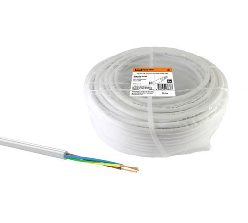 Провод ПВС 3х2,5 (бухта 100м) Б TDM