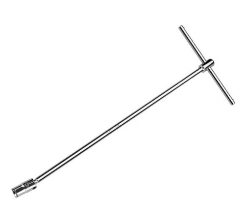 Вороток T-обр. c бегунком 320мм и шарнирной головкой 10мм TOPTUL (CTBA1032)