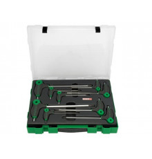 Набор ключей L-Type TORX 2-10мм 9шт в пласт.боксе TOPTUL