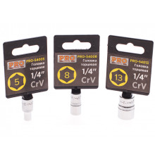 Головка 1/4" 6мм 6гр. PRO STARTUL (PRO-54006)