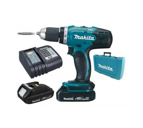 Аккум. дрель-шуруповерт MAKITA LXT DDF 453 SYE в чем.