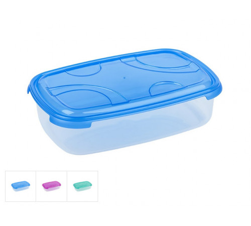 Контейнер пласт. прямоуг. 2 л, с крышкой, Frigo Plus, DRINA