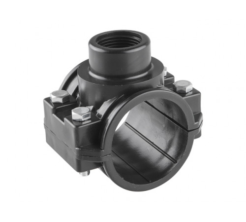 Хомут ПЭ 50 х 3/4" вн., AV Engineering