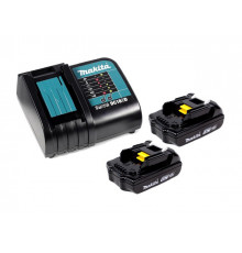 Комплект аккумулятор LXT 18.0 В BL1815N 2 шт. + зарядное устройство DC18SD в кейсе