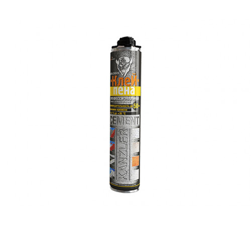 Клей-пена полиуретановая професс. KANZLER CEMENT (850мл)