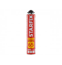 Пена монтажная профессиональная всесезонная STARFIX Foam Pro 65 (850мл)