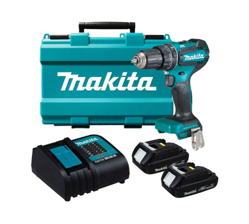 Аккум. ударная дрель-шуруповерт MAKITA LXT DHP 485 SYE в чем.