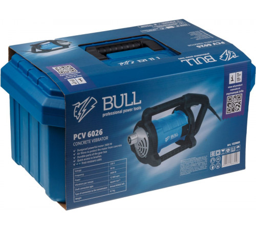 Вибратор глубинный BULL PCV 6026 в чем.